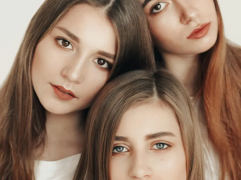 Editorial fashion shoot with dramatic shadow play